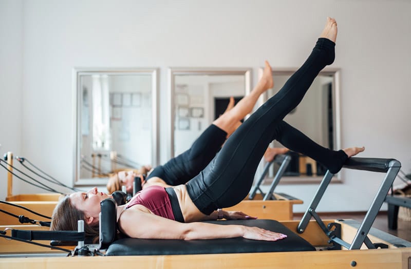 Pilates reformer class in Montreal 